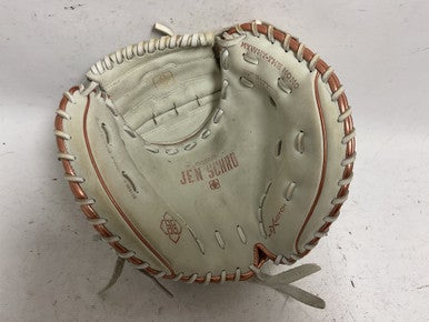 Used Easton JEN SCHRO MYWHY-THE NONO Fastpitch Catchers RH Throw White 33" 11855-S000189238