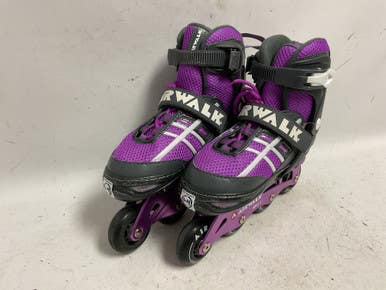 Used Airwalk ADJ 1-4 Junior Rec Fitness Skates Purple Adjustable 11855-S000189231