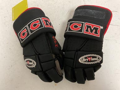 Used CCM DRY LAND 250 Senior Gloves Black And Red 14" 11855-S000189233