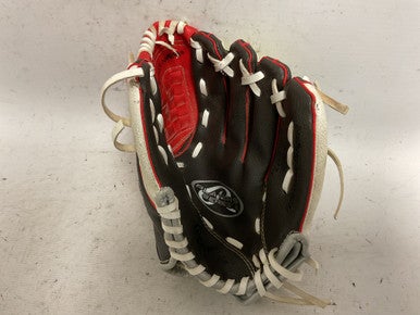 Used Rawlings Players Series PL10DSSW Baseball Glove RH Throw Grey And Red 10" 11855-S000189225