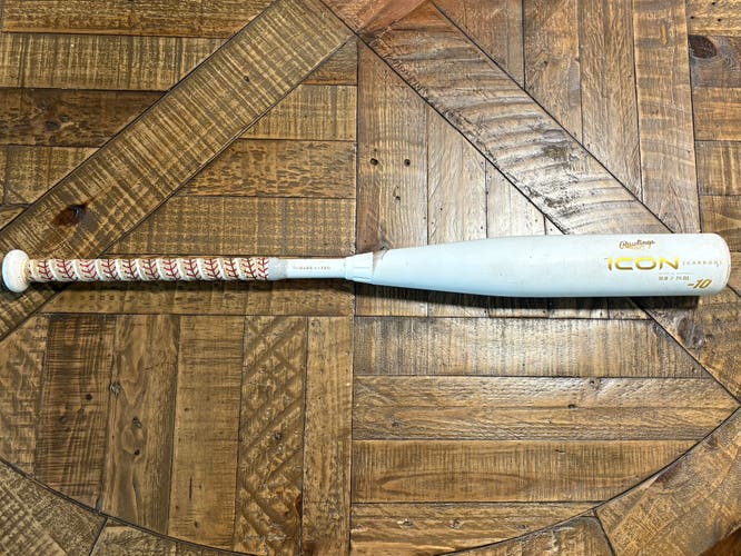 2024 Rawlings Icon Composite USSSA Certified Bat (-10) 20 oz 30" (Used)