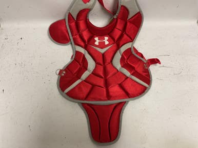 Used Under Armour UACP2-JRVS Catchers Chest Protector Red Junior 11855-S000189211