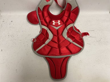 Used Under Armour UACP2-JRVS Catchers Chest Protector Red Junior 11855-S000189211