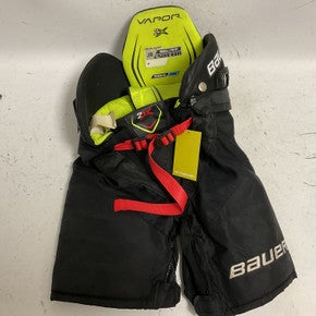 Used Bauer VAPOR 2X Junior Pant Black And Neon Green SM 11855-S000189195