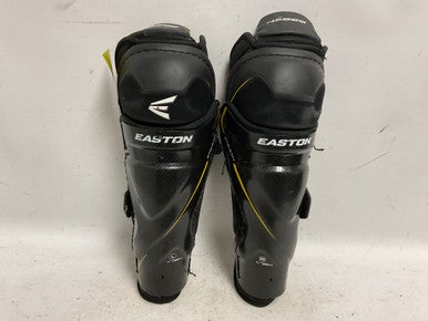 Used Easton STEALTH RS999 Junior Shin Guards Black And Yellow 11" 11855-S000189194