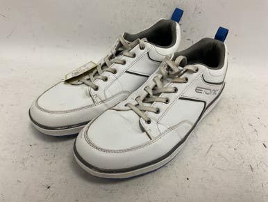 Used Etonic G-Sok GS300WB Mens Golf Shoes White Senior 11 11855-S000189179