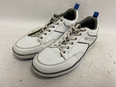 Used Etonic G-Sok GS300WB Mens Golf Shoes White Senior 11 11855-S000189179