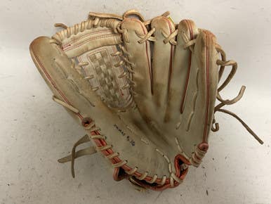 Used Mizuno MVP Prime GMVP 1300PSEFS RH Throw Fastpitch Gloves White 13" 11855-S000189183