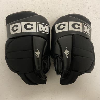 Used CCM HG 120 Senior Gloves Black 13" 11855-S000189164