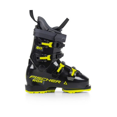 New RC4 60 Jr Blk 25.5 Downhill Ski Boots 11855-FISU19225-255