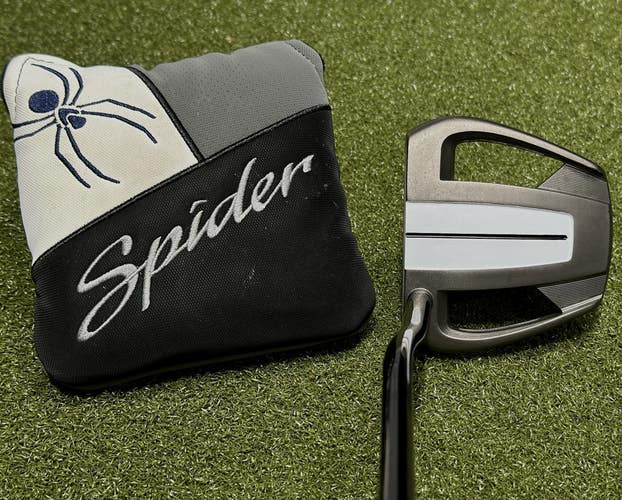 TaylorMade Golf Spider Tour V Double Bend Mallet Putter 34" w/ Headcover RH