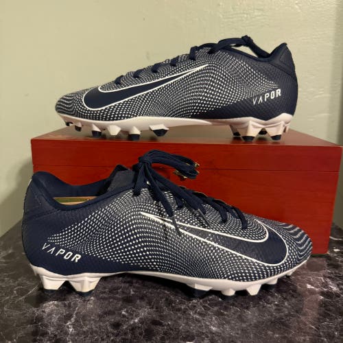 Nike Vapor Edge Team Cleats Black 10