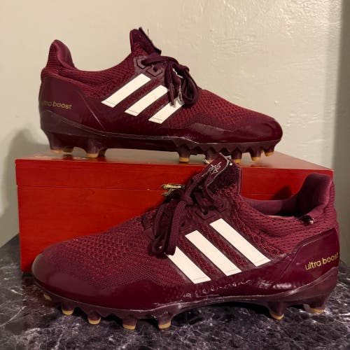 Adidas Ultraboost Cleats Texas A&M Pe size 11