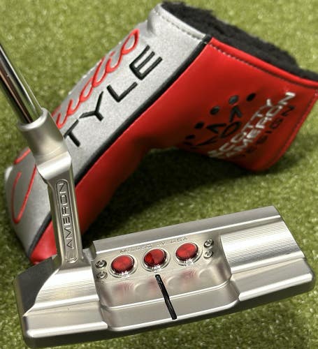 Scotty Cameron Studio Style Newport 2+ Plus Blade Putter 35" w/ Headcover RH