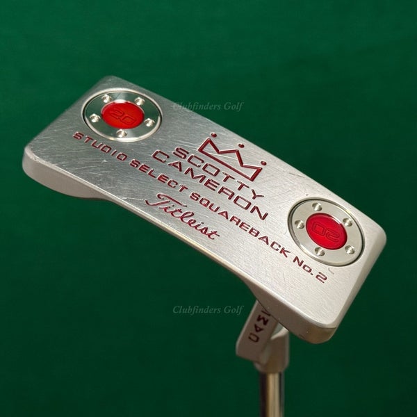 Scotty Cameron Studio Select Squareback No. 1 34" Plumbers-Neck Putter Titleist