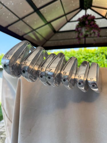 Men's 2025 TaylorMade P790 Right Handed Iron Set Stiff Flex  Steel Shaft (New)