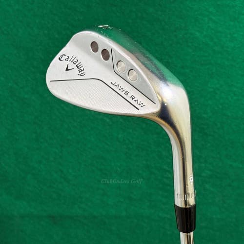 Callaway Jaws Raw Chrome 56-10S 56 Sand Wedge Dynamic Gold TI S400 Steel Stiff