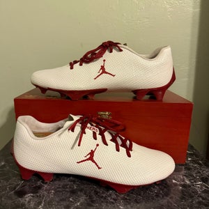 men's size 10.5 Oklahoma PE Jordan Vapor edge pro 360 2 Football/lacrosse Cleats