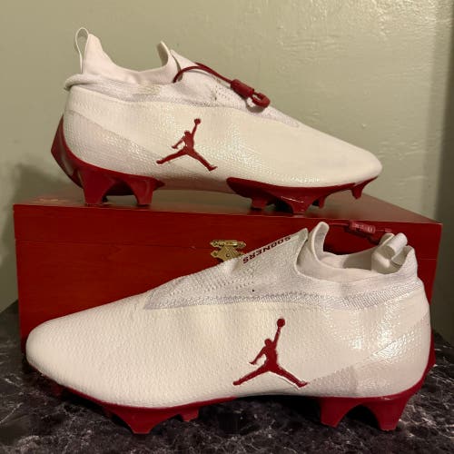Jordan Oklahoma PE Vapor Edge Elite 360 P Football Cleats Size 11