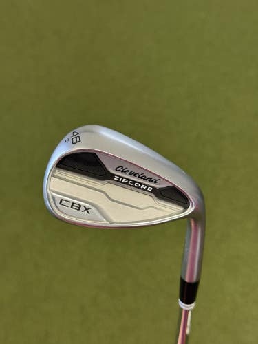 Cleveland CBX Zipcore Wedge Pitching Wedge PW 48 | 9 Steel Wedge Flex Right