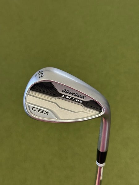 Cleveland CBX Zipcore Wedge Pitching Wedge PW 48 | 9 Steel Wedge Flex Right