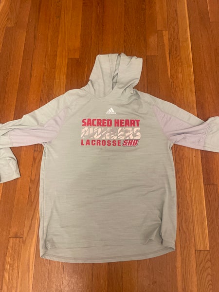 Sacred Heart Lacrosse shooter shirt with Hood