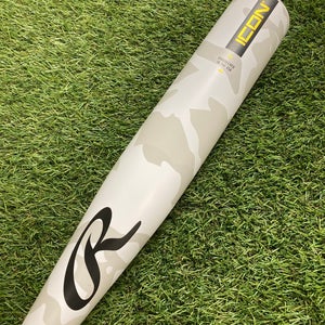2025 Rawlings Icon Composite Bat USSSA Certified (-8) Composite 19 oz 29" (Used)