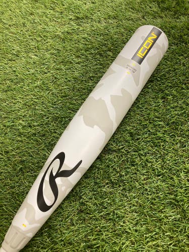 2025 Rawlings Icon Composite Bat USSSA Certified (-8) Composite 19 oz 29" (Used)