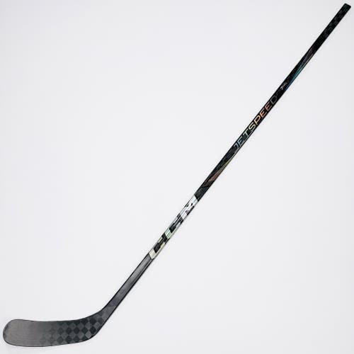 New Custom Black CCM Jetspeed FT7 Pro (Trigger 9 Pro Build) Hockey Stick-RH-75 Flex-P90TM-Grip