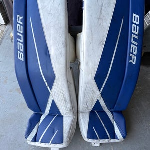 Large  Bauer Supreme 3S Goalie Leg Pads (Used)