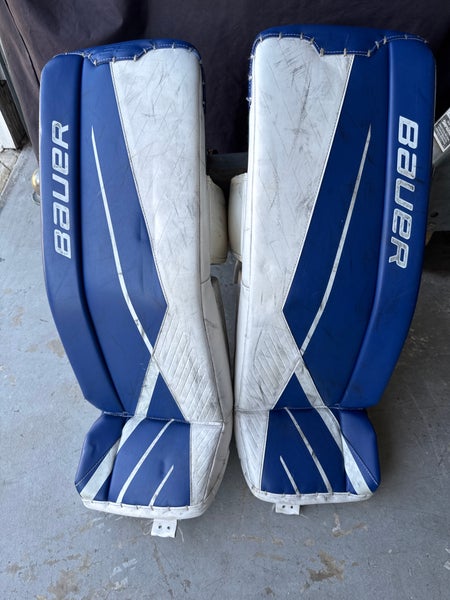 Large  Bauer Supreme 3S Goalie Leg Pads (Used)