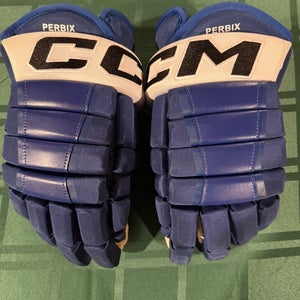 CCM HG97 Gloves 14” Pro Stock Perbix Tampa Bay NHL used 4 roll