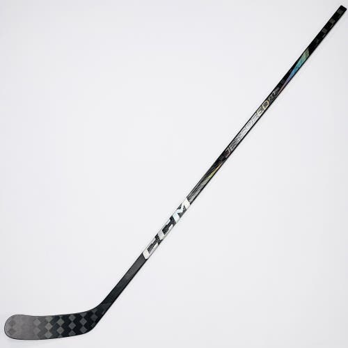 New Custom Black CCM Jetspeed FT7 Pro Hockey Stick-RH-70 Flex-P90M-Grip W/ Bubble Texture