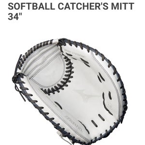 Brand New Mizuno MVP Prime Fastpitch Right Hand Throw 34” Catchers Glove