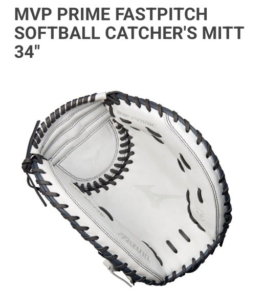 Brand New Mizuno MVP Prime Fastpitch Right Hand Throw 34” Catchers Glove
