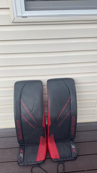 34"  2021 Bauer Vapor 3X Goalie Leg Pads (Used)