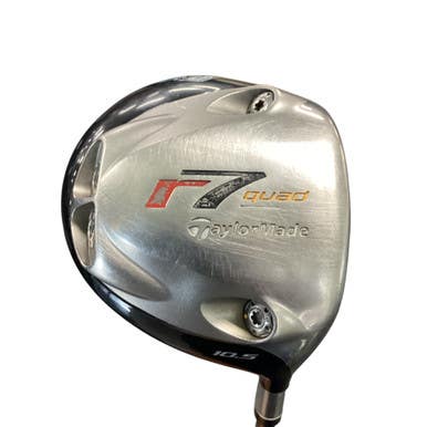 Used Taylormade R7 QUAD Mens Driver RH 10.5 Degree 11479-S000401436