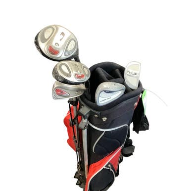 Used Walter Hagen HAGEN JR 6PC SET Jr Package Set RH Black 6 Piece 11479-S000401390