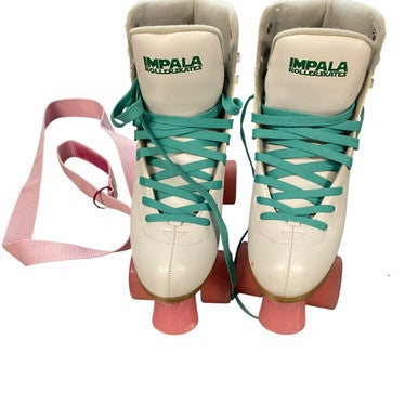 Used Impala QUADS Senior Rec Fitness Skates White Senior 8 11479-S000401304