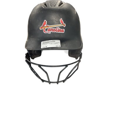 Used Evoshield HELMET W/MASK Batting Helmet w/Mask Black SM 11479-S000401280