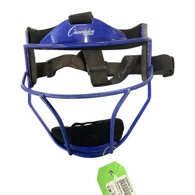 Used Champion Sports FIELDER MASK BB/SB Fielders Mask Royal Blue SM 11479-S000401279