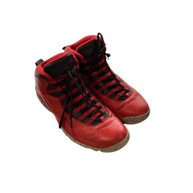 Used Nike JORDAN 10 BULLS OVER BROADWAY Basketball Shoes M Red Senior 13 11479-S000401230
