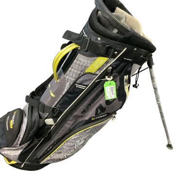 Used Maxfli U SERIES 4.0 Mens Stand Bag Grey And Black 11479-S000401144