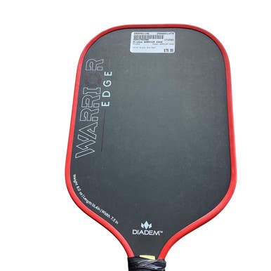Used Diadem WARRIOR EDGE Pickleball Racquet Black And Red 11479-S000401146