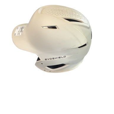 Used Evoshield WTV HELMET Batting Helmet No Mask White S/M 11479-S000401097