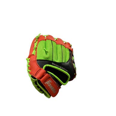 Used Franklin NEO-GRIP BB/SB Glove RH Throw Black And Orange 9" 11479-S000401068