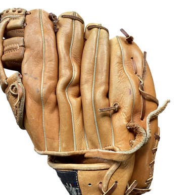 Used Franklin BUCK TANNED STEERHIDE BB/SB Glove LH Throw Brown 13" 11479-S000401064
