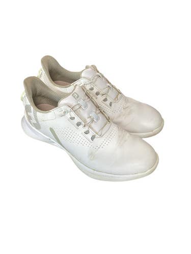 Used Foot Joy Womens Golf Shoes White Senior 7.5 11479-S000400985