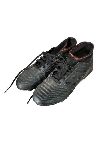 Used Adidas Soccer Cleats Black Junior 03.5 11479-S000400976
