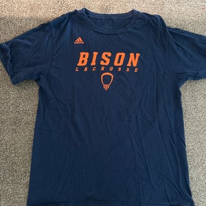 Blue Large Men's Adidas Shirt (Used)
